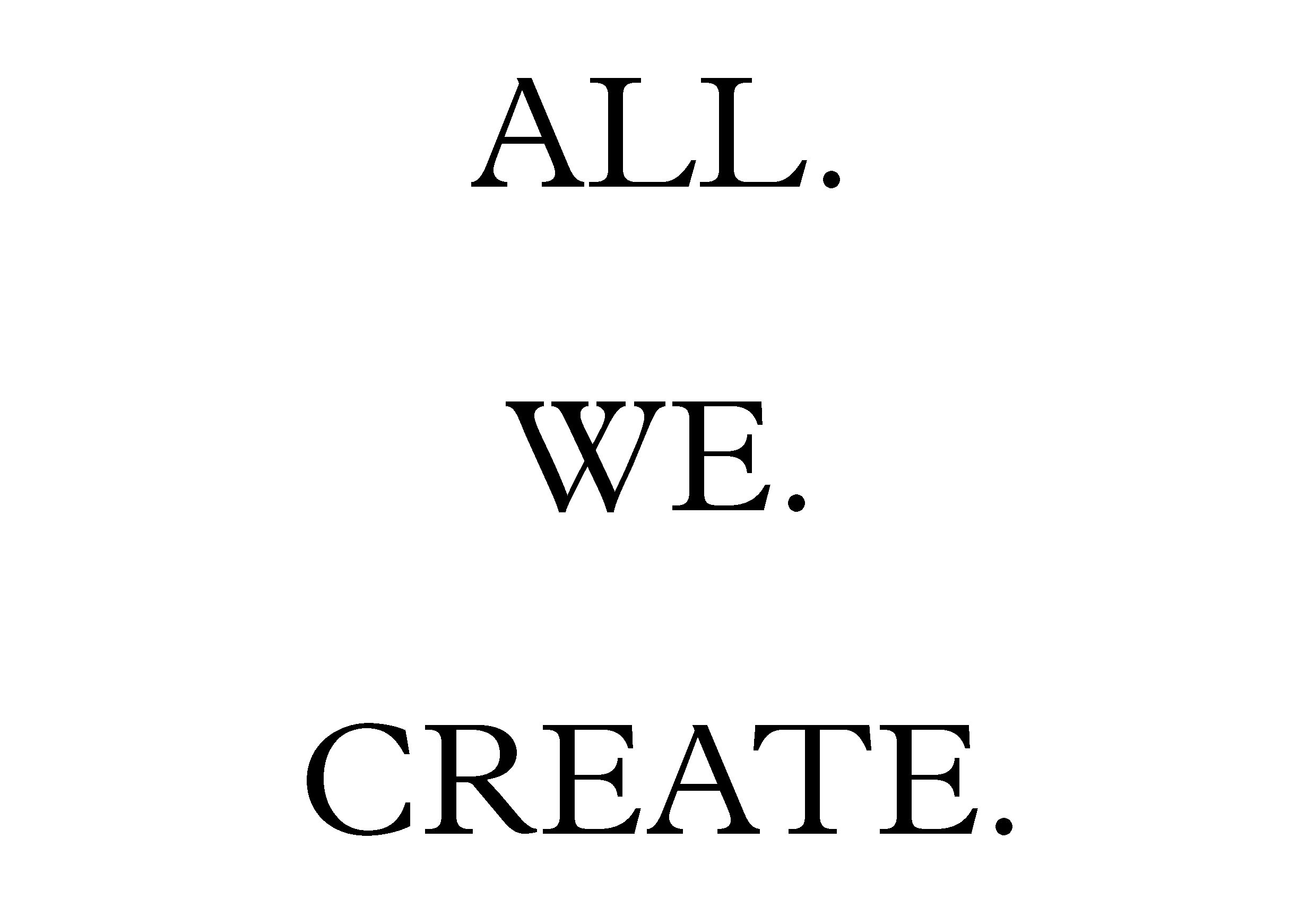 All.We.Create.